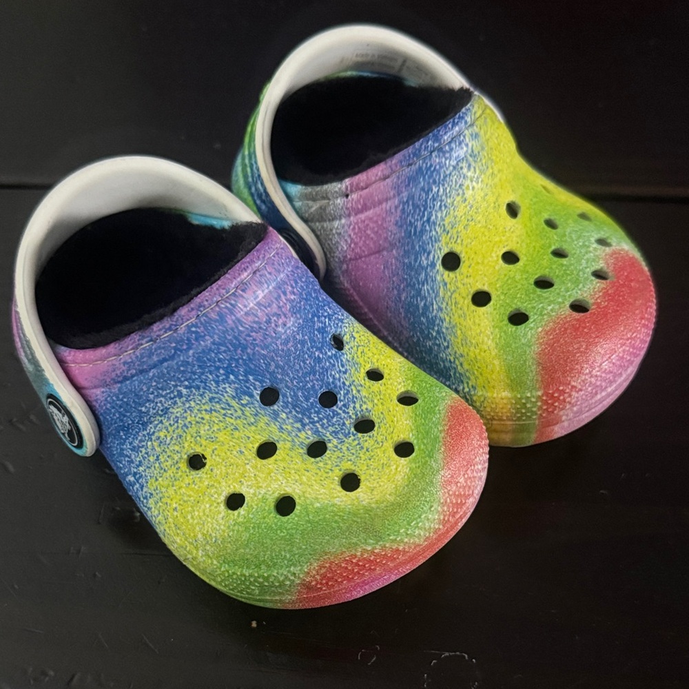 Fleece-Lined Croc Clogs